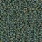 Miyuki 11 Round Seed Bead, 11-158FR, Matte Transparent Olive AB, 13 grams